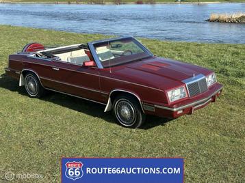 Chrysler Le Baron Cabriolet | 1985 | Route 66 Auctions, Autos, Achat, Entreprise, Boîte manuelle, Autre carrosserie