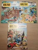 Karl May: nrs 19, 28, 47, 49 (2x eerste druk), Gelezen, Willy Vandersteen, Ophalen of Verzenden, Meerdere stripboeken