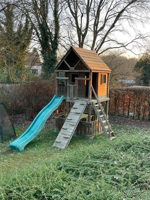 speelhuis Boisy Belle Vista, Kinderen en Baby's, Speelgoed | Buiten | Speelhuisjes, Gebruikt, Hout, Ophalen
