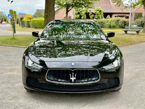 Maserati Ghibli 3.0 benzine 2017. Met 72000km, Auto's, Maserati, Particulier, Ghibli, ABS, Airbags, Airconditioning, Alarm, Bluetooth