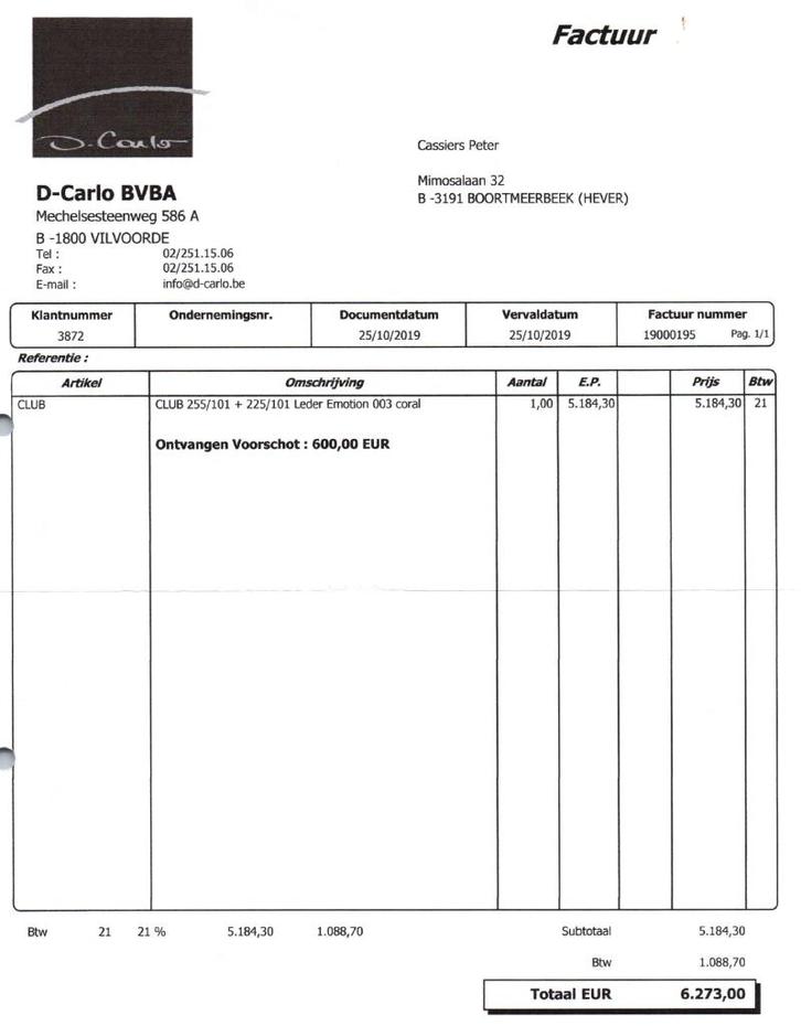 2 Rossini Club sofas te koop, Huis en Inrichting, Zetels | Zetels, Zo goed als nieuw, Rechte bank, Overige maten, 200 tot 250 cm