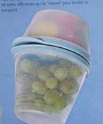 Tupperware; Geweldige „helikopterbox” voor transport, Ophalen of Verzenden, Nieuw, Blauw, Bus of Trommel
