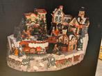Village de noel à led et train, Divers, Noël, Enlèvement, Comme neuf
