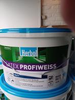 latex verf merk herbol profiweiss 12.5 liter wit mat, Doe-het-zelf en Bouw, Nieuw, Verf, Ophalen of Verzenden, Wit