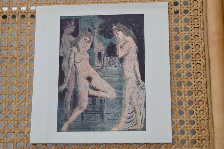 Paul Delvaux lithographie livre boîte Edition originale 1971, Antiquités & Art, Art | Lithographies & Sérigraphies, Enlèvement ou Envoi