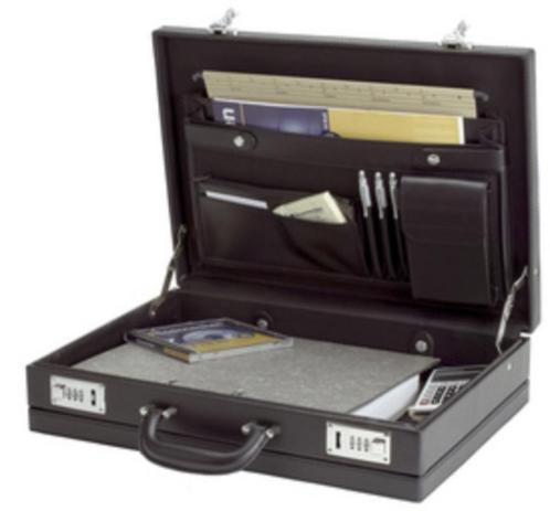 Attractieve attaché koffer merk Alassio, Handtassen en Accessoires, Koffers, Nieuw, Zacht kunststof, Minder dan 50 cm, Minder dan 35 cm