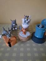 5 figuurtjes Tom en Jerry, Kinderen en Baby's, Ophalen of Verzenden, Zo goed als nieuw