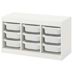 ikea trofast kast en bakken, Kinderen en Baby's, Kinderkamer | Commodes en Kasten, Ophalen, Gebruikt, 90 tot 105 cm, Minder dan 75 cm