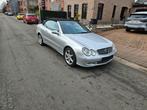 Mercedes-benz CLK 2.0 benzine 164pk Automaat E4 Airco bj2004, Autos, Mercedes-Benz, Cuir, Argent ou Gris, Entreprise, Cabriolet