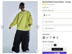 Brede snowboard- en skibroek - Baggy pants, Kleding | Heren, Broek, Nieuw, Overige maten, Ophalen of Verzenden