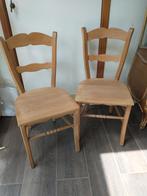 6 stoelen in beukenhout, Ophalen