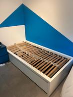 Ikea Malm incl lattenbodem en matras, Enlèvement, Comme neuf