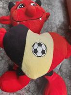 Peluche Diable rouge et chapeau de diable rouge, Collections, Articles de Sport & Football, Comme neuf, Enlèvement ou Envoi