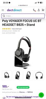 Plantronics voyager focus uc b825, Computers en Software, Headsets, Ophalen of Verzenden, Zo goed als nieuw