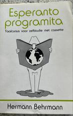 Programme d'espéranto, Livres, Utilisé, Enlèvement ou Envoi, Hermann Behrmann