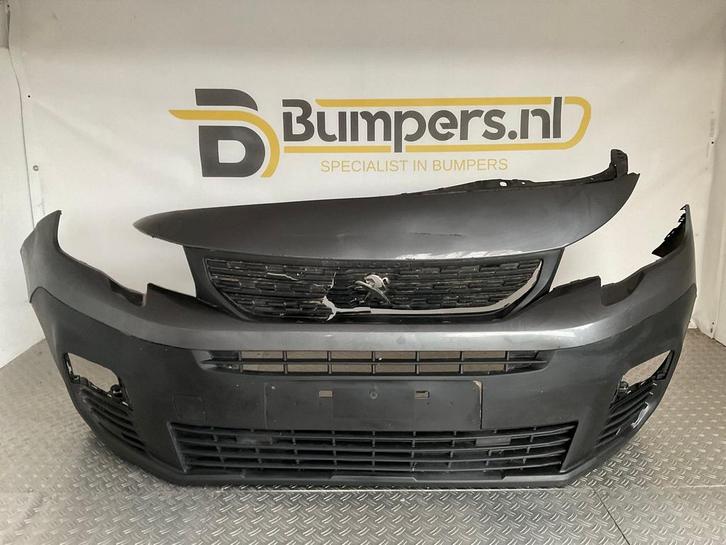 Bumper Peugeot Partner 9816765680 Voorbumper J5-16342z, Auto-onderdelen, Carrosserie, Bumper, Voor, Gebruikt, 6 maanden garantie