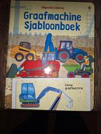 Graafmachine sjabloonboek, Ophalen of Verzenden, Gelezen