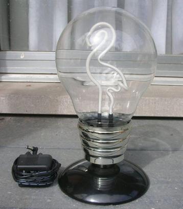 verlichting kinderlamp flamingo, Enlèvement ou Envoi, Comme neuf, Lampe