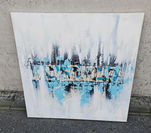 Abstract expressionistisch schilderij, Antiek en Kunst, Kunst | Schilderijen | Abstract, Ophalen of Verzenden