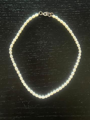 Antieke parelketting 42cm beschikbaar voor biedingen