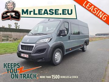 LEASING PEUGEOT BOXER L4H2 NIEUW / DUBBELE CABINE / 7 ZIT beschikbaar voor biedingen