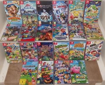 Switch games  beschikbaar voor biedingen