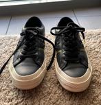 Convers sneakers zwart met goud, nieuw, Enlèvement ou Envoi, Sneakers et Baskets, Comme neuf, Noir