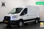 Ford Transit 2.0 TDCI 130PK L2H2 EURO 6 - A/C Climate - Navi, Auto's, Wit, 228 g/km, Ford, Te koop
