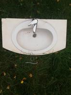 Ingebouwde spoelbak met kraan., Ophalen of Verzenden, Gebruikt, Wastafel