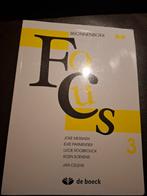 Focus bronnenboek Nederlands - Elke Parmentier - de boeck, Boeken, Ophalen of Verzenden, Nederlands, Elke Parmentier; Koen Soenens