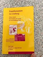 Familienamen in Limburg., Ophalen of Verzenden, 17e en 18e eeuw, Gelezen