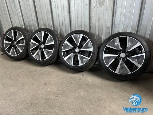 7,5mm! Originele Peugeot 208 II P21E zwarte velgen 17 inch 4, Auto-onderdelen, Banden en Velgen, Banden en Velgen, Zomerbanden