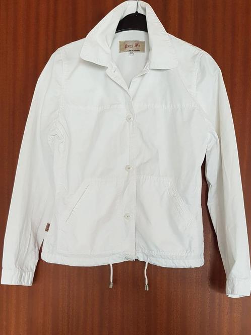 Veste été ONLY blanche taille 40, Kleding | Dames, Jassen | Zomer, Zo goed als nieuw, Maat 38/40 (M), Wit, Ophalen of Verzenden