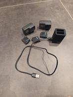 2 GoPro Hero 5 + 3 batteries + accessoires, Enlèvement ou Envoi, Utilisé, GoPro