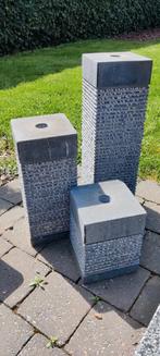 Granieten fonteinblokken, Tuin en Terras, Ophalen