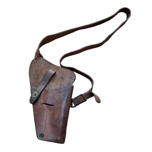 WWII US M3 Colt Pistol Shoulder Holster, Verzamelen, Militaria | Tweede Wereldoorlog, Ophalen of Verzenden
