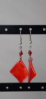 Oorringen handgemaakt, Handtassen en Accessoires, Oorbellen, Overige materialen, Hangers, Nieuw, Ophalen of Verzenden