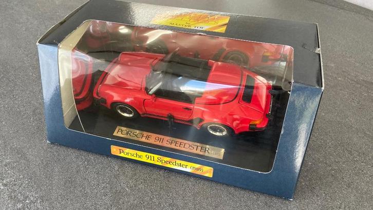 MASTER TOY 1:18 Porsche 911 Speedster, Hobby en Vrije tijd, Modelauto's | 1:18, Nieuw, Auto, Overige merken, Ophalen of Verzenden