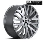 Nwe 23 inch silver Kahn velgen voor Land Rover Defender, -, -, Banden en Velgen, Nieuw