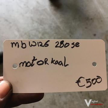 Mercedes W126 280 se Motorblok Kaal beschikbaar voor biedingen