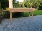 Sidetable uit massieve teak. Geluchtgomd., Huis en Inrichting, Tafels | Sidetables, Ophalen of Verzenden, Zo goed als nieuw