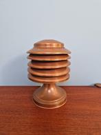 Lampe Art Déco en cuivre, par Coulter (Canada), Antiquités & Art, Antiquités | Bronze & Cuivre, Enlèvement ou Envoi, Cuivre