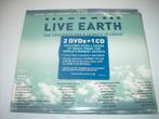 2 DVD S + 1 CD - LIVE EARTH, Cd's en Dvd's, Cd's | Verzamelalbums, Ophalen of Verzenden, Zo goed als nieuw, Pop