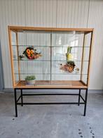 vitrine/winkel kast. kamerverdeler, 150 tot 200 cm, 25 tot 50 cm, Glas, Met plank(en)