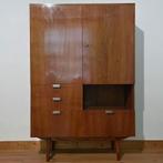 armoire vintage, années 1960, milieu de lit, Maison & Meubles, Comme neuf, 25 à 50 cm, Teck, 150 à 200 cm