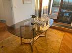 Table en verre, Huis en Inrichting, Tafels | Salontafels, Ophalen, Gebruikt, Glas
