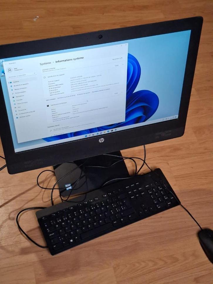 lo de hp all in one 8gb ram core i5, Computers en Software, Desktop Pc's, Gebruikt, 4 Ghz of meer, SSD, 32 GB, Ophalen