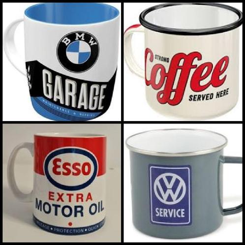 Tasses à café BMW Vespa Volkswagen tracteur musique et plus, Collections, Marques & Objets publicitaires, Neuf, Ustensile, Enlèvement ou Envoi