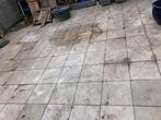 Tuin tegels 80m2, Tuin en Terras, Tegels en Klinkers, Ophalen, Zo goed als nieuw
