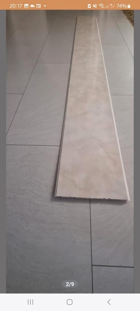 LUXE CLICK KUNSTSTOF WANDPANELEN  DECORATIE MUUR, Doe-het-zelf en Bouw, Platen en Panelen, Gebruikt, Overige materialen, Ophalen of Verzenden
